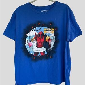Deadpool Cannonball TShirt Men’s Sz Large Marvel